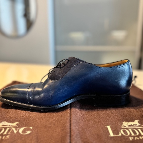 LondinG Paris HERACLEE 471 SMOOTH LEATHER AND SUEDE UK size 6 - Picture 9 of 12